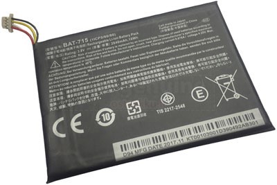Acer Iconia Tab B1-A71 vaihtoakuista