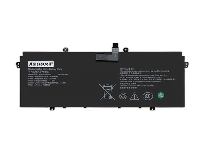 AolsteCell 498580-B3170 Kannettava Tietokone vara-akku