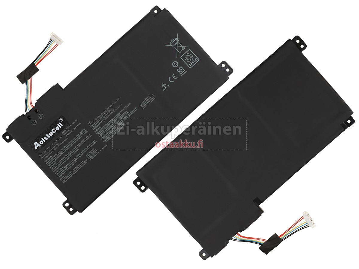 Asus-VivoBook 14 E410KA-EB162T vaihtoakuista