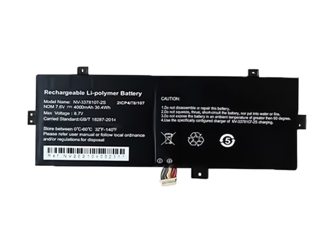 AXIOO NV-3378107-2S Kannettava Tietokone vara-akku