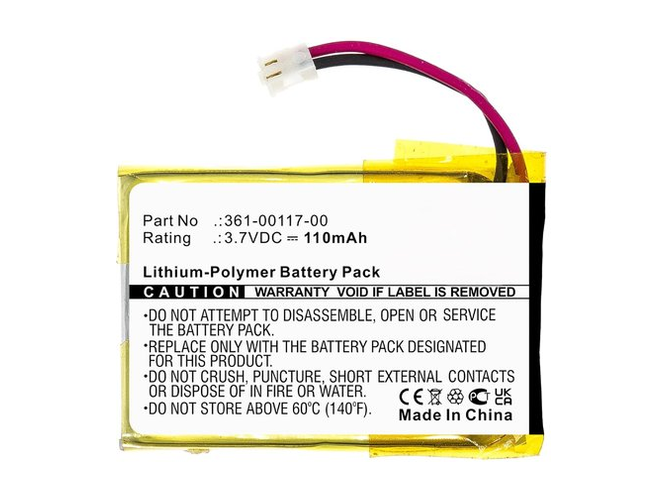 Garmin 361-00117-00 Kello vara-akku