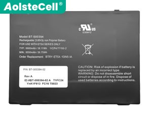 Zebra ET51CT-G21E-00A6 vara-akku